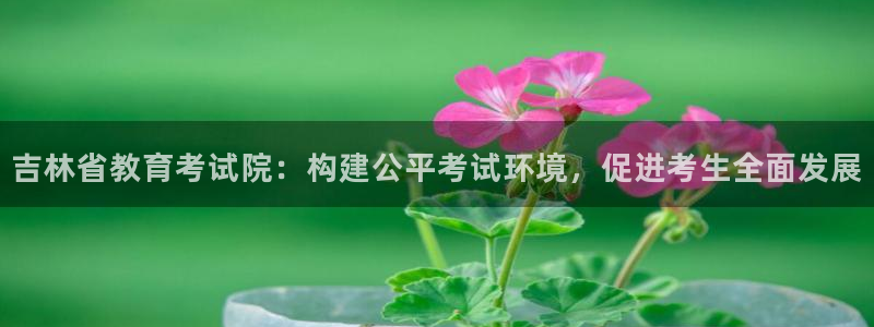新航娱乐公司地址：吉林省教育考试院：构建公平考试环境，促进考