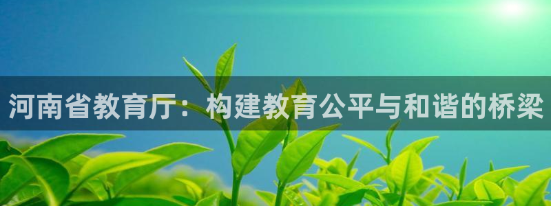 新航娱乐登录注册：河南省教育厅：构建教育公平与和谐的桥梁