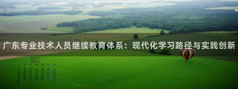 新航娱乐q：广东专业技术人员继续教育体系：现代化学习路径与实